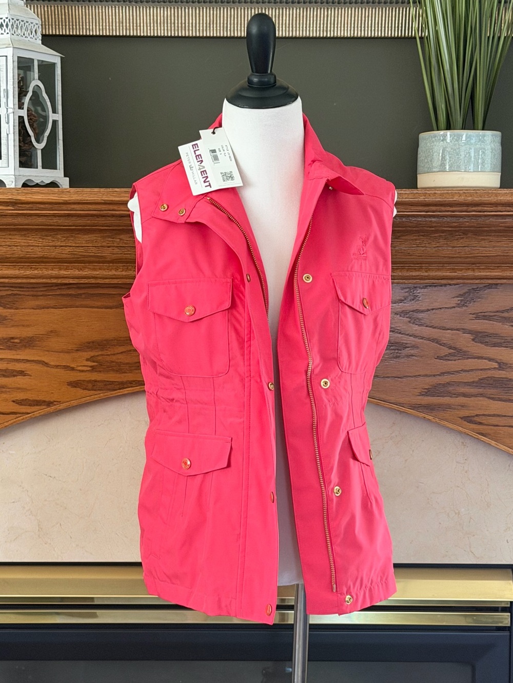 Peter Millar Element Water Lightweight Weather Resistant Vest Size Small NWT